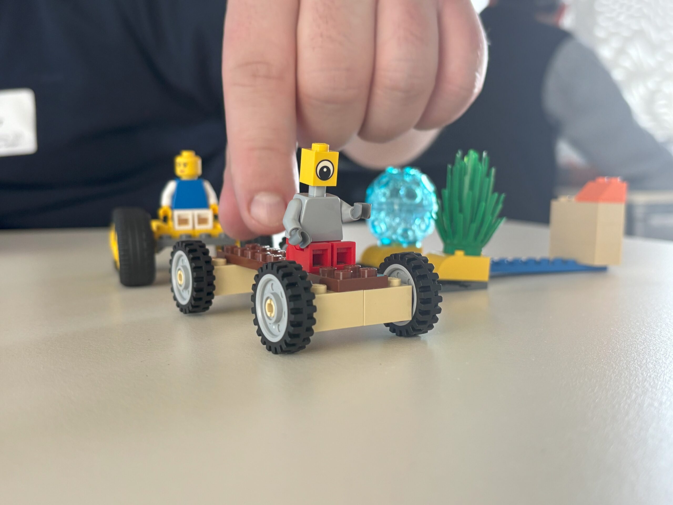 Der spielerische Zugang mit Lego führte zu kreativen Ergebnissen. © Business Upper Austria