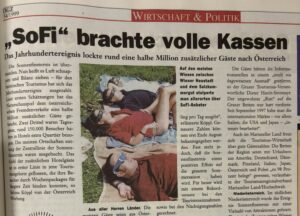 Jubel über die SOFI 1999