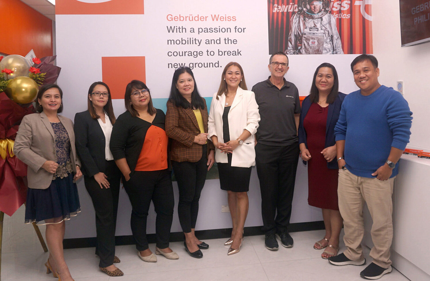 Das Team in Manila