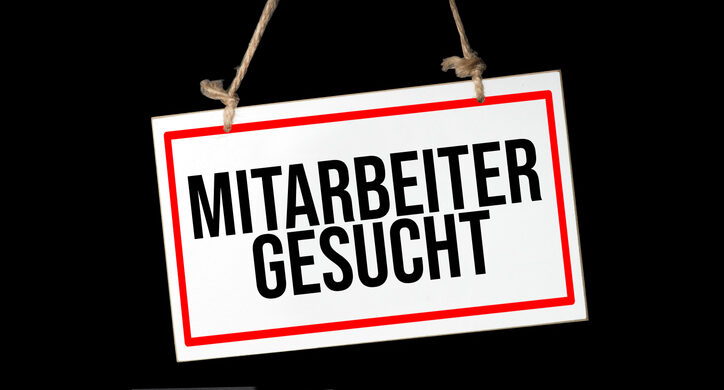 Eine Tafel Mitarbeiter gesucht