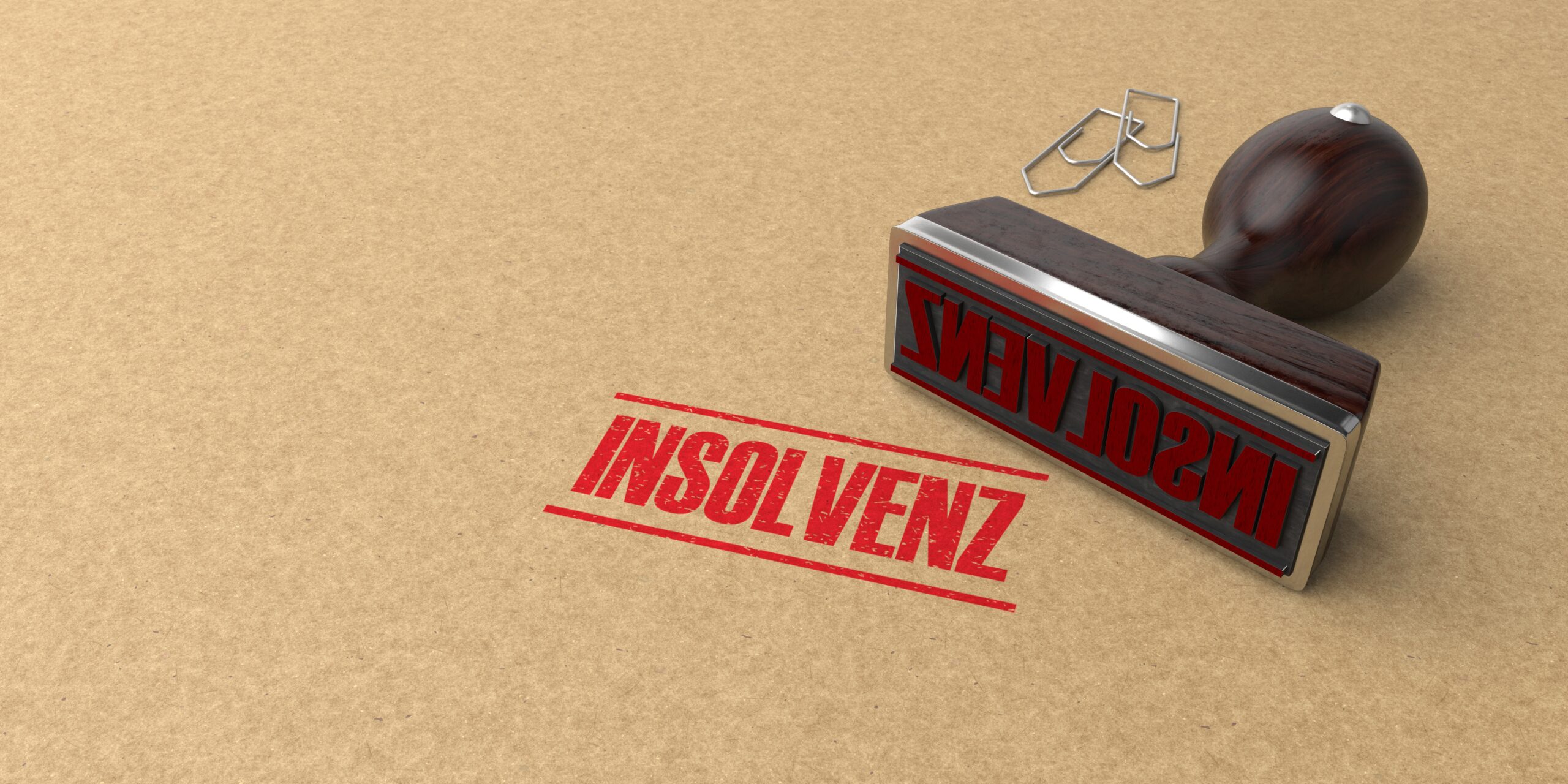 Stempel mit Insolvenz. © style-photography iStock Getty Images Plus
