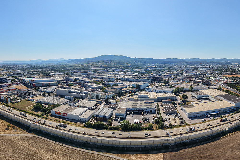 Das IZ NÖ-Süd ist der größte und älteste ecoplus Wirtschaftspark – Copyright: Daniel Hinterramskogler